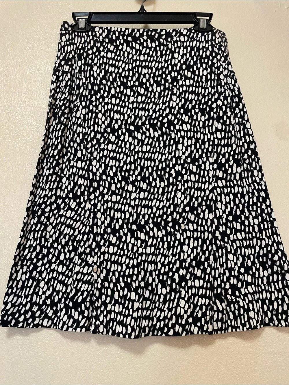 Ann Taylor Animal Print A-Line Skirt Size 2